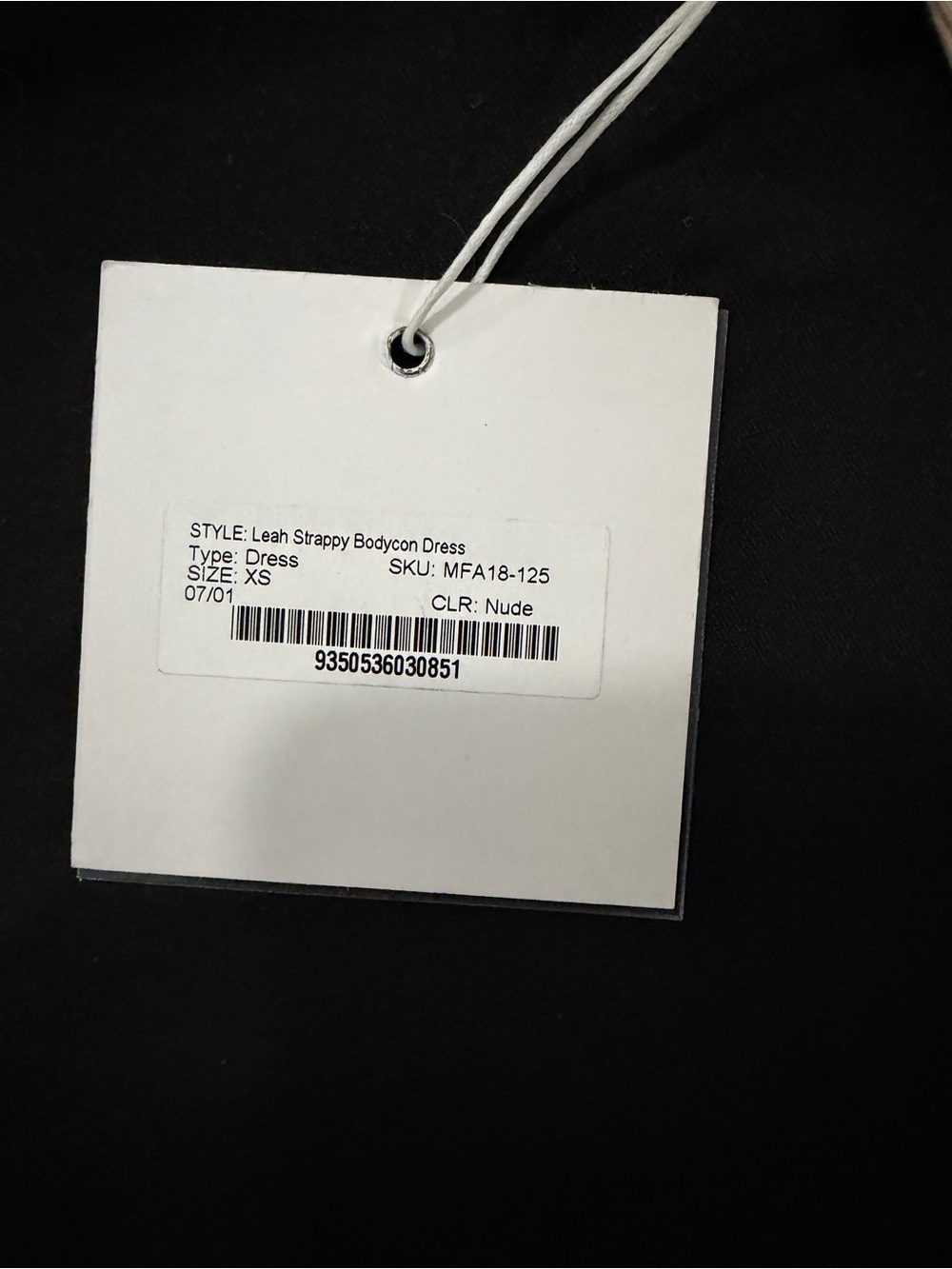 Meshki Nude Ribbed Camisole Dress - Picture 3 of 4